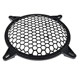 F Fityle Auto Lautsprecher Schutzgitter für Subwoofer, Schwarz, 6 Zoll