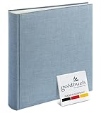 goldbuch 31607 Fotoalbum Summertime Trend 2, Fotobuch mit 100 weißen Seiten mit Pergamin...