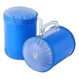 Wasserbeutel - 2 Stück Wasser Hanteln für einstellbare Stärke, kompakte Fitness mit Kerntrainer,...