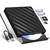 5-in-1 Bluray Laufwerk Extern Externer Bluray Brenner DVD Burner External Blu Ray Drive for Laptop...