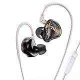 keephifi TKZK TK01 In-Ear-Kopfhörer, kabelgebunden, Super Bass mit verbessertem Kabel,...