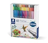 STAEDTLER Fineliner triplus Design Journey, ergonomischer Dreikantschaft, superfeine, metallgefasste...