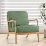 XH.Easy Go Accent Sessel mit Kissen, Moderner Polstersessel für Wohnzimmer,Lounge-Stuhl mit...