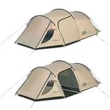 Loap Campa 3 Personen Tunnelzelt Camping Zelt mit geräumigen Vorzelt - Apsis - kleines Packmaß -...