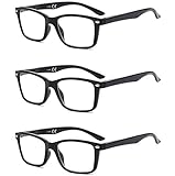 Suertree Feder Scharnier (3 Pack) Lesebrillen Sehhilfe Augenoptik Brille Lesehilfe für Damen Herren...