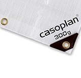 CASOPLAN 300g Heavy Duty Abdeckplane aus PE-Bändchengewebe mit stabilen Messingösen in diversen...