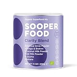 SOOPER FOOD Clarity Blend | veganes Bio-Superfood-Pulver mit Kokosnuss, Brahmi, Ginkgo & Maca |...