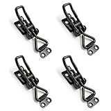 Dfuqanb 4 Stück Einstellbare Toggle Clamps, Metall Hebel Verschluss, Spannverschluss,...