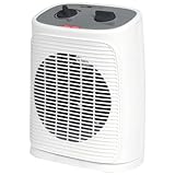 Clatronic® Heizlüfter inkl. Ventilatorfunktion | elektrische Heizung mit stufenlosem regelbarem...