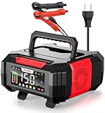 NEXPEAK NC315 15A Autobatterie Ladegerät, 12V 24V LiFePO4 Blei-Säure Tragbares...