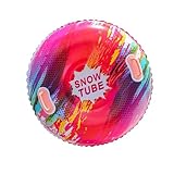 Lerpwige Aufblasbarer Schneeschlitten mit Griffen, dicker Schlauch, Winterschnee, faltbar,...