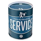 Nostalgic-Art Retro Spardose, 1 l, VW Service – Volkswagen Bus Geschenk-Idee, Sparschwein aus...