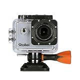 Rollei Actioncam 525 WiFi Action Cam (mit 4k Video Auflösung, Weitwinkelobjektiv, bis 40 m...