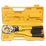Presszange Kupferrohr Ø16-32mm Rohrpresszange 8 T Hydraulische Presszange TH Kontur Verbundrohr...