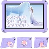 YOBWOK Kinder Tablet 10 Zoll,Kids Tablet Android 13 8GB RAM 128GB ROM,Kindersicherung,6000...