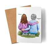 Kiddle-Design Mama Karte Personalisiert Mutter & Tochter Geschenke für Mama Muttertagsgeschenk...