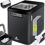 KESSER® Eiswürfelbereiter | Eiswürfelmaschine Edelstahl | Ice Maker | 12 kg 24 h | Zubereitung in...