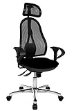 Topstar OP290UG20X Open Point SY Bürostuhl, Schreibtischstuhl, Syncro-Bandscheiben-Drehstuhl, inkl....