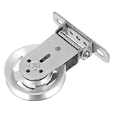 Supvox Aluminium Riemenscheibe für Fitnessgeräte Schwenkbares Rillenrad Rostfreie Kabel...
