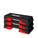 REEBOK Step - Specification 3er Set schwarz/rot Stepper Stepbrett Brett Aerobic