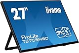 iiyama Prolite T2755MSC-B1 68,6 cm 27' IPS LED-Monitor Full-HD 10 Punkt Multitouch kapazitiv HDMI DP...