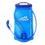 Trinkblase Tasche – Wasserdichter tragbarer Wassertank, Material PE EVA, Fassungsvermögen 1,5 l,...