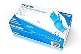 HYGISUN Einweghandschuhe Einmalhandschuhe Nitrilhandschuhe 100 Stück/Box, puderfrei,...