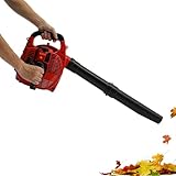 BJTDLLX 2-Takt Handheld Laubbläser mit Blatt Sammeltasche, Benzin Laubgebläse & Laubsauger,...