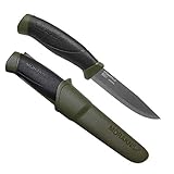 Morakniv,M11827,Companion AA8Messer mitEdelstahlklinge, abrutschfestem Griffin Olive-schwarz und...