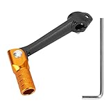 WATODAY CNC Klappbarer Schalthebel Motorrad mit L-Schlüssel für Kayo T2 T4 T4L TTR 125 Zonshen...