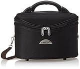 BEAUTYCASE SPEAR Kulturtasche Schminkkoffer Kosmetikkoffer mit Schultergurt 531 SCHWARZ