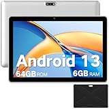 Winsing Tablet Android 10 Zoll mit Etui,Tablet 6GB RAM+64GB ROM+1TB Erweiterbar,WidevineL1 2.0GHz,...