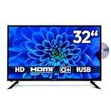 MEDION 80 cm (32 Zoll) HD Fernseher (integrierter DVD-Player, Triple Tuner Receiver DVB-T2 DVB-C...
