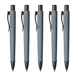 FABER-CASTELL 205257 - Kugelschreiber Poly Ball Urban Grey, 5 Stück, mit auswechselbarer XB Mine,...