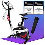 Christopeit Ergometer Heimtrainer AX 4000, 24 Widerstandsstufen, bis 150kg, 195cm Größe,...