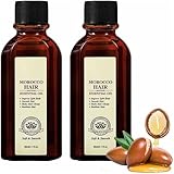 Marokkanisches Arganöl für Haare, Bio-Arganöl aus Marokko für Haare, verbessert Frizz und...