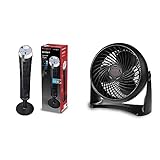 Honeywell QuietSet Turmventilator (5 Geschwindigkeitseinstellungen, Oszillation 75°,...