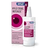 HYLO DUAL INTENSE Augentropfen bei trockenen Augen, intensiv, mit Hyaluronsäure und Ectoin, 10 ml,...