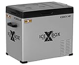 CROSS TOOLS ICEBOX 40 elektrische Kühlbox & Kompressor Gefrierbox 40l (Kühlbox für Camping, Auto,...