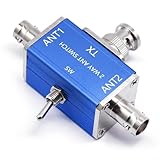 TONIXY Antennenwahlschalter, Antennen-Splitter, bidirektionaler CB/HAM-Koaxialschalter, 100 W, 1-30...