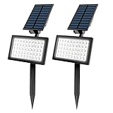 FGHSD 50 LED-Solarstrahler, 3-W-Solarscheinwerfer von T-Sunrise, automatische EIN- und Ausschaltung...