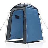 your GEAR Aquila - Duschzelt mit Lichtkuppel Umkleidezelt mit Stehhöhe Gerätezelt separater Boden...