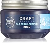 NIVEA MEN Styling Cream im 1er Pack (1 x 150ml), Haarcreme für formbaren Halt ohne zu verhärten,...