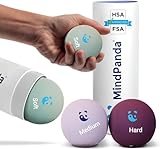 MindPanda Geist & Körper Gel-Stressball für Erwachsene – Handtherapie Anti Stress Bälle...