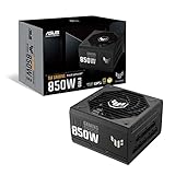 ASUS TUF Gaming 850W Gold Netzteil (850 Watt, vollmodulares Netzteil, ATX 3.0-kompatibel, Axial-tech...