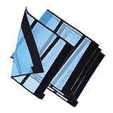 BCOATH 4 Stück Atmungsaktive Fliegengamaschen für Pferde aus Strapazierfähigem Netzmaterial...