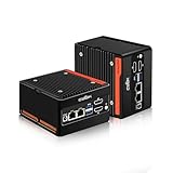 CWWK X86-P6 N150 Mini PC Pocket-NAS, 4 Bay M.2 NVMe Mini Computer mit 2 x i226-V 2.5GbE LAN, Micro...
