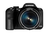 Samsung WB1100F Digitalkamera (16 Megapixel, 35-fach opt. Zoom, 7,6 cm (3 Zoll) Display) schwarz