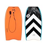 Mesle Bodyboard Speed Skin, für Kinder & Erwachsene bis 100 kg, großes Schwimmbrett zum Surfen &...