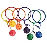 6stücke Skip Ball Teiliges - FitnessbäLle KnöChelsprungball Spielzeug， KöRperkoordination Und...